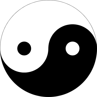 Yin and yang can be thought of as complementary (instead of opposing) forces interacting to form a dynamic system in which the whole is greater than the parts.